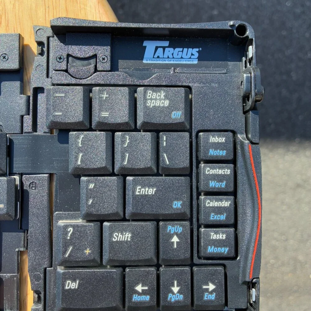 Targus Stowaway Black Portable Foldable Keyboard for Compaq iPAQ Pocket PC